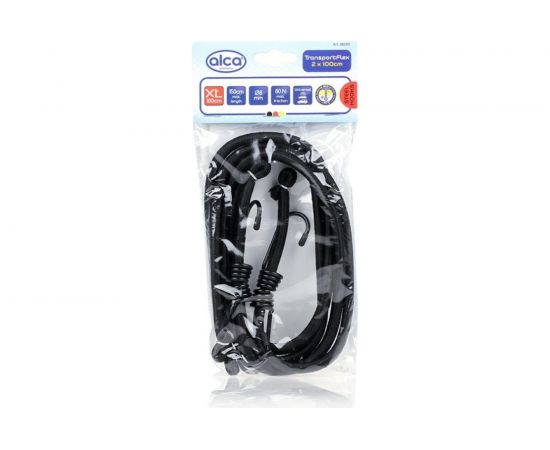 Резинки для багажа Alca черные, 2 шт. х 100 см 882100 – изображение 3