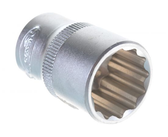 Головка торцевая 12-ти гранная, 19 мм, 1/2"" АвтоDело 39789 15381 – изображение 3