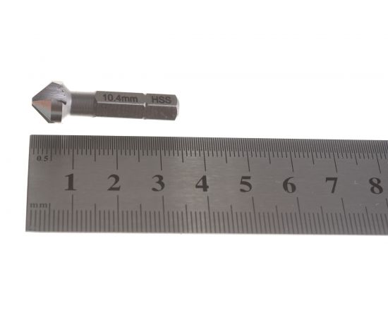 Зенковка (10.4 мм; HSS-G; 90 град; Z=3; шестигр.хв.) PROJAHN 353104 – изображение 4