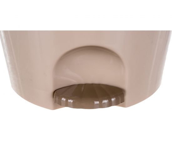 Ведро для мусора Violet с педалью, 32 л, латте-капучино 53220 – изображение 4