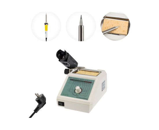 Паяльная станция с разрывом 150-420С 220В 48Вт REXANT ZD-929B JTL-02 12-0154 – изображение 4