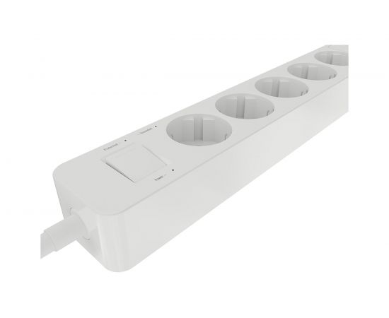 Удлинитель HARPER с USB зарядкой UCH-530 White H00002264 – изображение 5