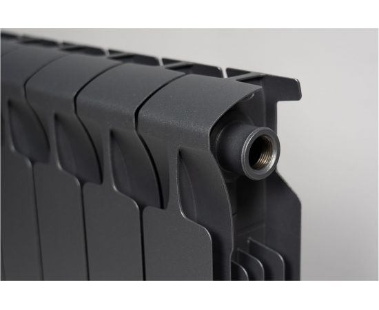 Биметаллический радиатор RIFAR 05 Monolit 500-8, титан RM50083/47012 – изображение 5