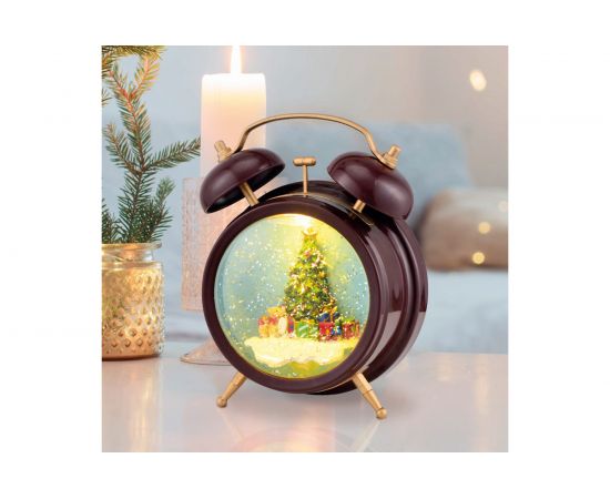 Декоративный светильник NEON-NIGHT Часы с эффектом снегопада 501-162 – изображение 6