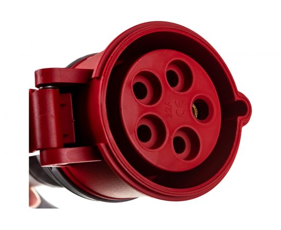 Удлинитель шнур ЭНАРГИТ 380 Вольт КГ 5х2,5 ГОСТ 1 розетка 50 метров IP44 КГ525-50-1-44 – изображение 6