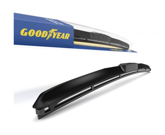 Гибридная щетка стеклоочистителя HYBRID 17/43 cm всесезонная Goodyear GY000517 – изображение 6