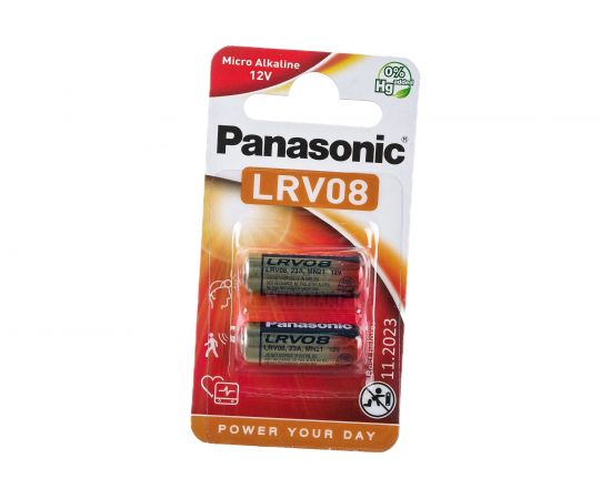 Батарейка Panasonic 23A LRV08 BL2 5877 