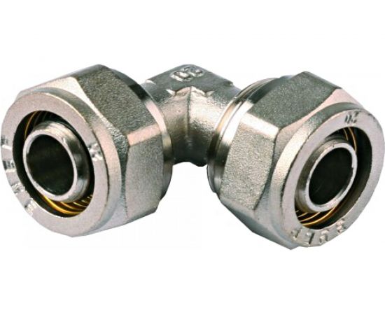 Уголок соединительный (16х16 мм; 2 мм; цанга-цанга) для трубопровода Зубр 51408-16 