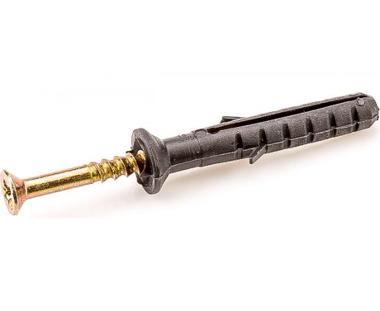 Дюбель-гвоздь Стройметиз 8х100 пот.манжета, 2 шт европодвес 2430061 