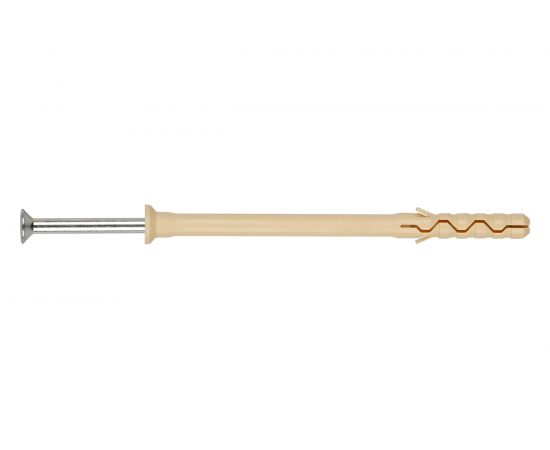 Дюбель-гвоздь с потайной манжетой ЕВРОПАРТНЕР нейлон. PDG UK 8x80, 28 шт. 1 0704 09 