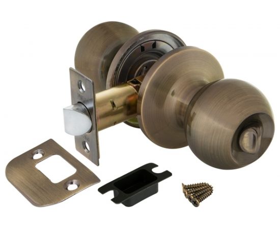 Ручка защелка PUNTO 6072 AB-B фик. бронза 25203 