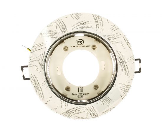 Встраиваемый светильник Elektrostandard 1062 GX53 WH/SL белый/серебро a034000 