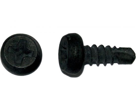 Саморез клоп КРЕП-КОМП со сверлом, черный, 3,5x11 200 шт. кчс1135мф 