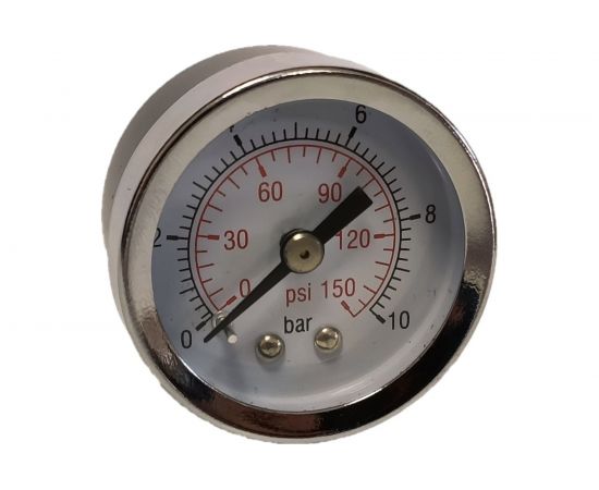 Манометр G 1/8, 0-1,0 мра, резьба сзади ЭнергоРесурс 9918004 
