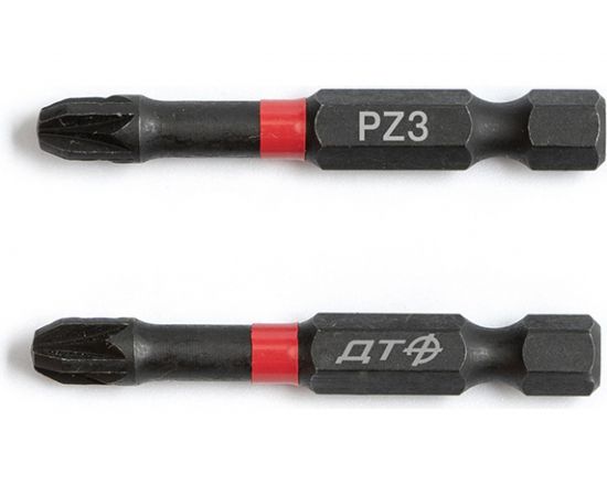 Бита ударная (2 шт; PZ3х50 мм; 1/4"") Дело Техники 793822 – изображение 2