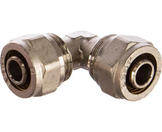 Уголок соединительный (16х16 мм; 2 мм; цанга-цанга) для трубопровода Зубр 51408-16 – изображение 2