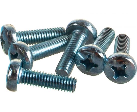 Винт с полуцилиндрической головкой Метизный двор 6x20 DIN 7985. 8 шт. 4607173906823 – изображение 2