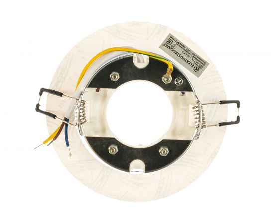 Встраиваемый светильник Elektrostandard 1062 GX53 WH/SL белый/серебро a034000 – изображение 2