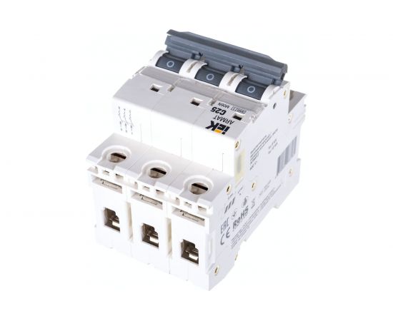 Автоматический выключатель IEK ARMAT M06N 3P C 25А AR-M06N-3-C025 – изображение 3