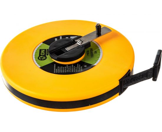 Геодезическая рулетка ON 30м x 12,5мм, фибергласовая лента, закрытый корпус 05-02-030 – изображение 3