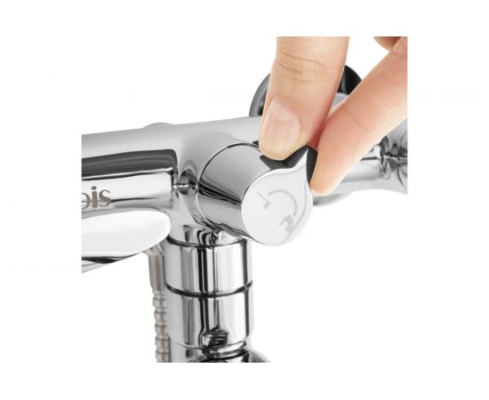 Смеситель для ванны IDDIS Copter COPSBL2i10WA с длинным изливом с керамическим дивертором – изображение 3