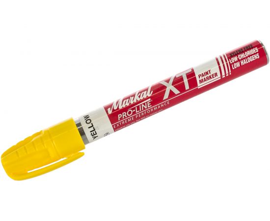 Маркер для грубых поверхностей Markal Pro-Line XT, 3 мм, жёлтый 97251 – изображение 3