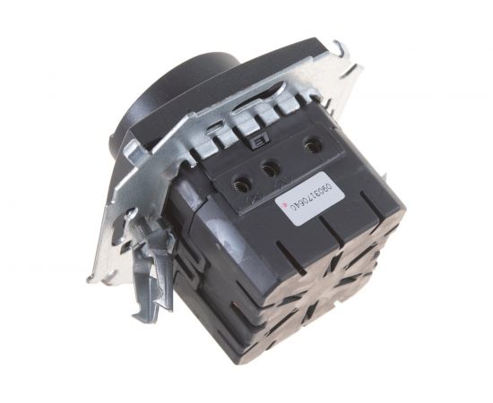 Поворотно-нажимной регулятор напряжения Simon 500Вт, 230В, винтовой зажим, графит 1591311-038 – изображение 3