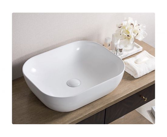 Керамическая накладная раковина BelBagno BB1302 – изображение 3