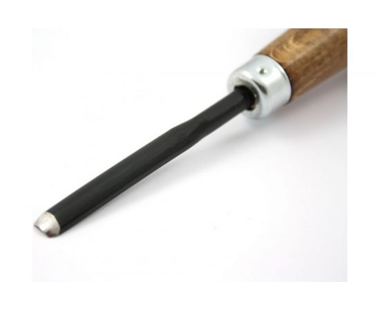 Резец для резьбы по дереву и линолеуму NAREX полукруглый 8х70 мм 823500 – изображение 3