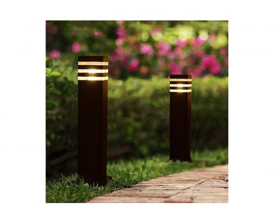 Садово-парковый светильник FERON DH0808 230V, E27, черный 41155 – изображение 3