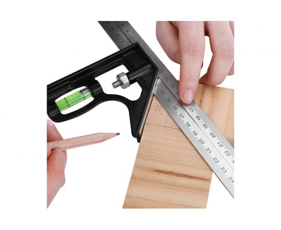 Строительный угольник DEKO 30 см, 45 90 DKM300041-0222 – изображение 5