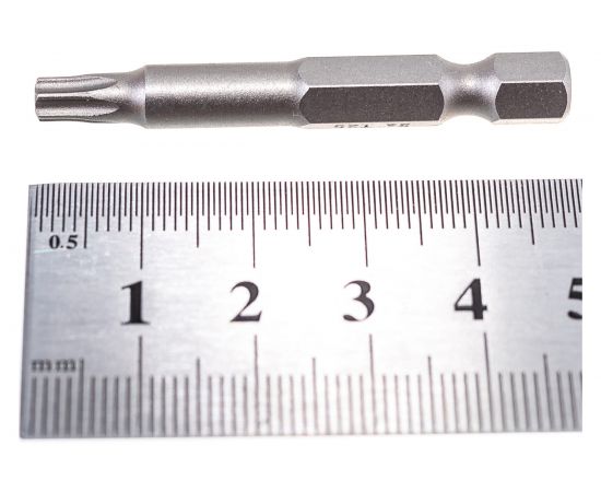 Бита Torx Tamper ТТ25, 50 мм, 2 шт. REDVERG 6623507 – изображение 5