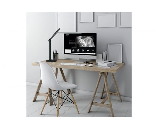 Настольный диммируемый светильник Gauss модель GTL201 10W 580lm 4000K 170-265V черный LED GT2012 – изображение 6