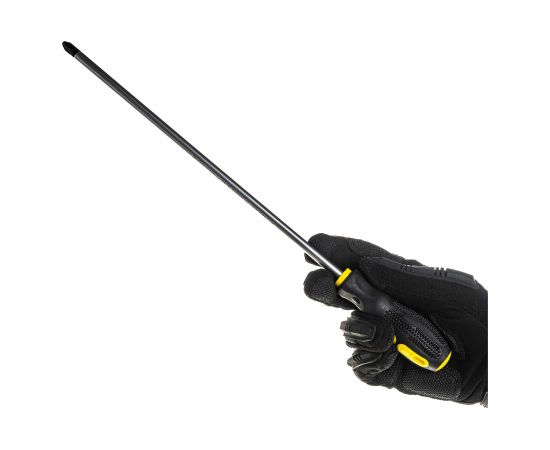 Крестовая отвертка PH3х300мм 8мм магнитная с противоскользящей ручкой с держателем ЭВРИКА ER-7DH-17H – изображение 6