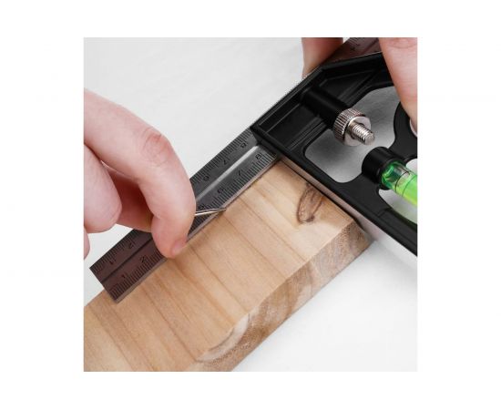 Строительный угольник DEKO 30 см, 45 90 DKM300041-0222 – изображение 6