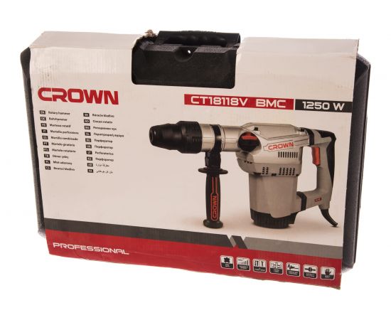 Перфоратор CROWN CT18118V BMC – изображение 8