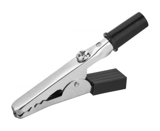 Зажим ОНЛАЙТ OAC-5A-55-B25 крокодил черный 5А упаковка 25шт 80853 