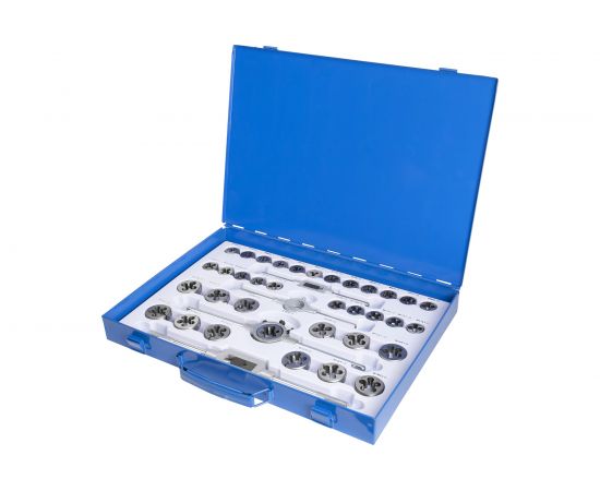 AV Steel Набор метчиков и плашек 110 предметов в метал. кейсе, шт AV-921173 