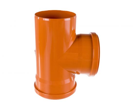 Тройник наружной канализации ХЕМКОР 160х160 мм, 87 градусов 2491093 