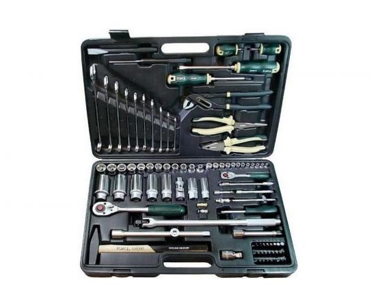 Набор инструментов c 6-ти гранными головками FORCE 1/2 91 предмет 4911 