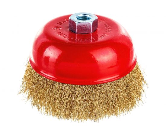 Щетка металлическая чашка (125 мм; М14) для УШМ ON 20-03-125 