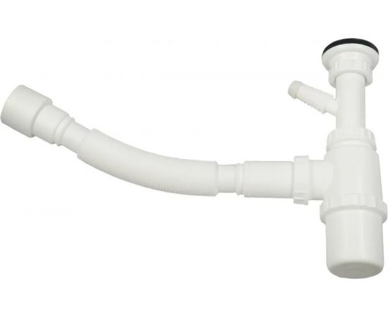 Итальянский сифон для умывальника WISENT с подводкой к стиральной машине WGER009 