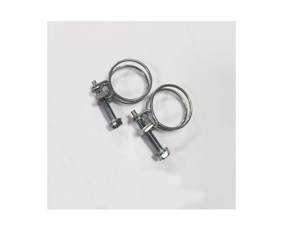 Двойной хомут Boutte стальная нить, 22-25 мм, 2 шт. 0256327 