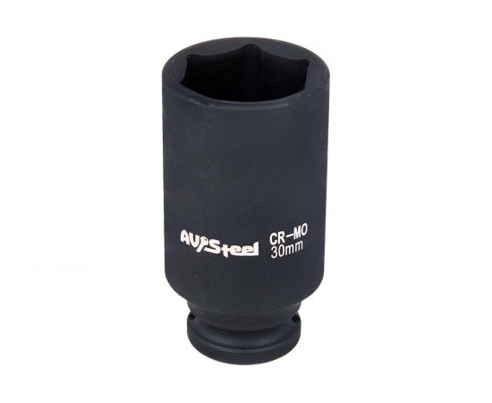 Головка ударная шестигранная удлиненная (30 мм; 1/2DR) AV Steel AV-720130 