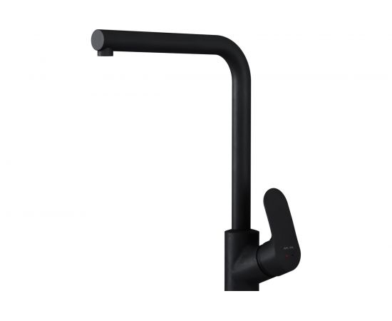 Смеситель для кухни AM.PM Like L-образный излив, черный F8005022 