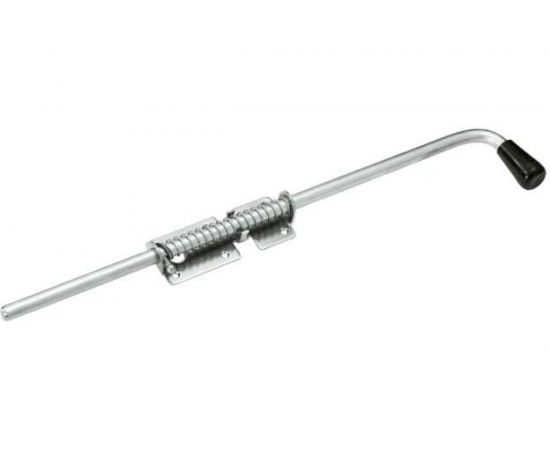 Засов с пружиной Домарт ЗСП-600 цинк 171100 