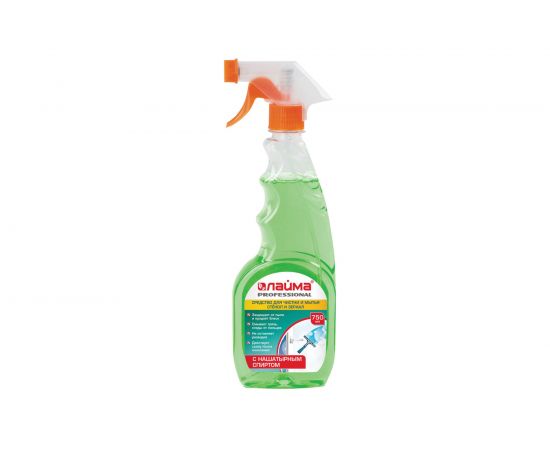 Средство для мытья стекол и зеркал 750 мл ЛАЙМА PROFESSIONAL 604745 