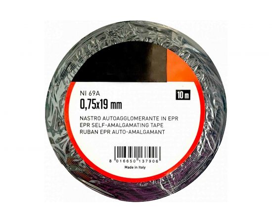 Самослипающаяся резиновая лента DKC 0,75x19 мм, 10 м, черная 2NI69A 