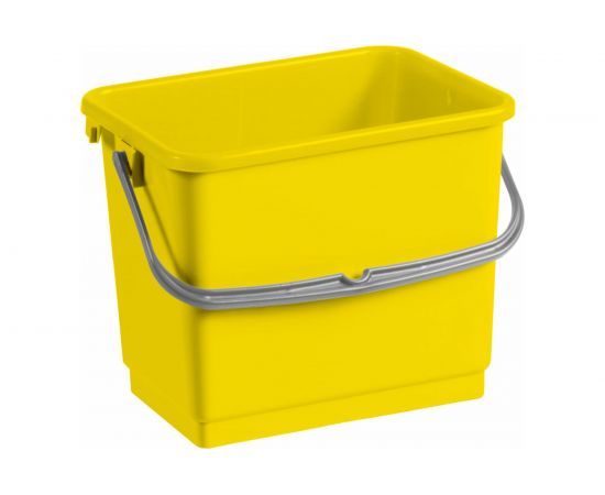 Пластиковое ведро TTS 4 л, жёлтое 00003360 