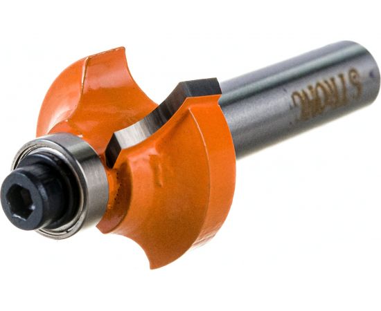 Фреза по дереву кромочная калевочная 23х10 мм, R5 мм, хв-к 8 мм Strong СТФ-10190023 – изображение 2